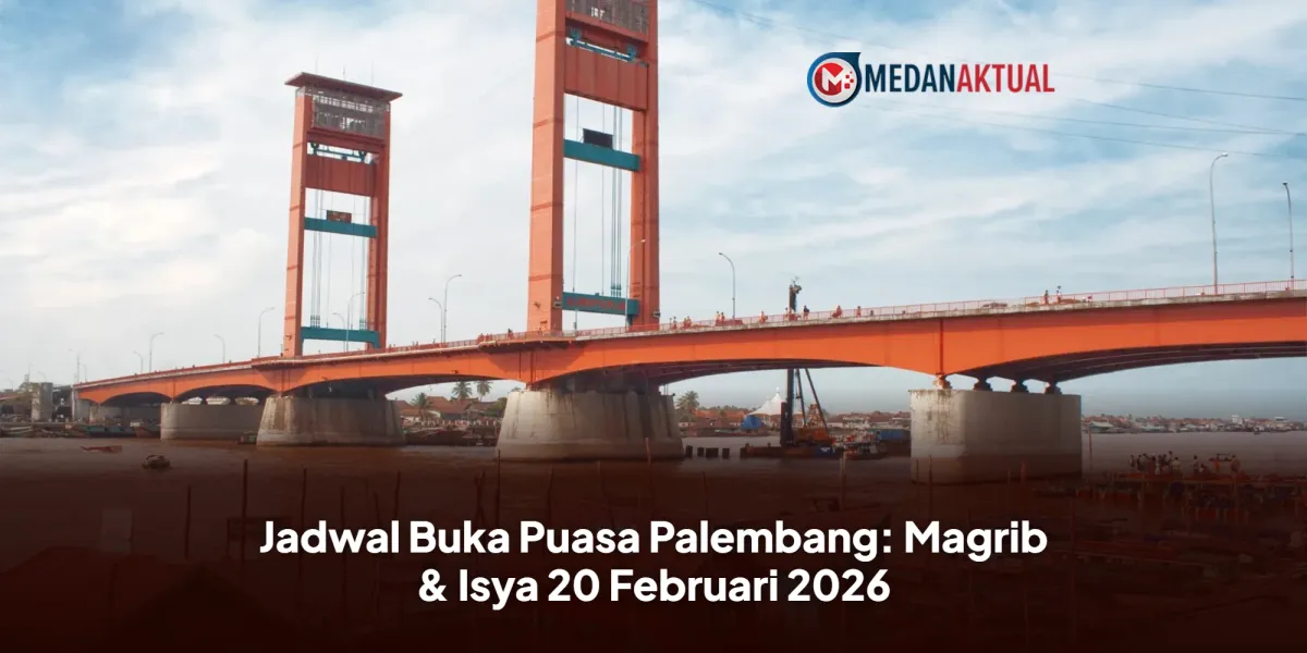 Waktu Berbuka Puasa di Palembang 20 Februari 2026