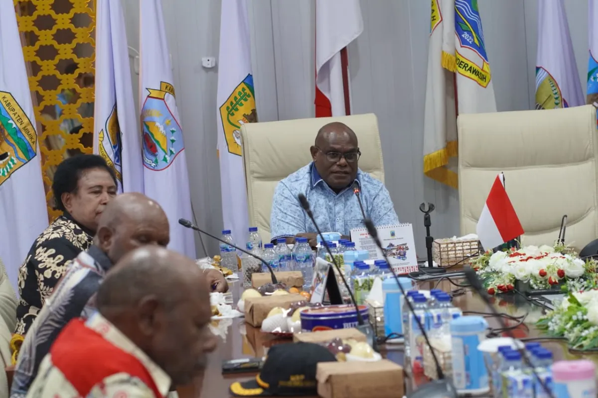 Rapat Koordinasi Pemerintah untuk Atasi Tapal Batas dan Konflik Sosial di Papua Tengah