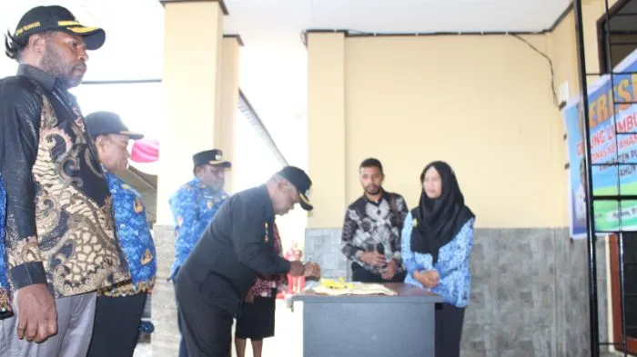 Puncak Jaya Resmikan Lumbung Pangan untuk Perkuat Ketahanan Pangan Daerah