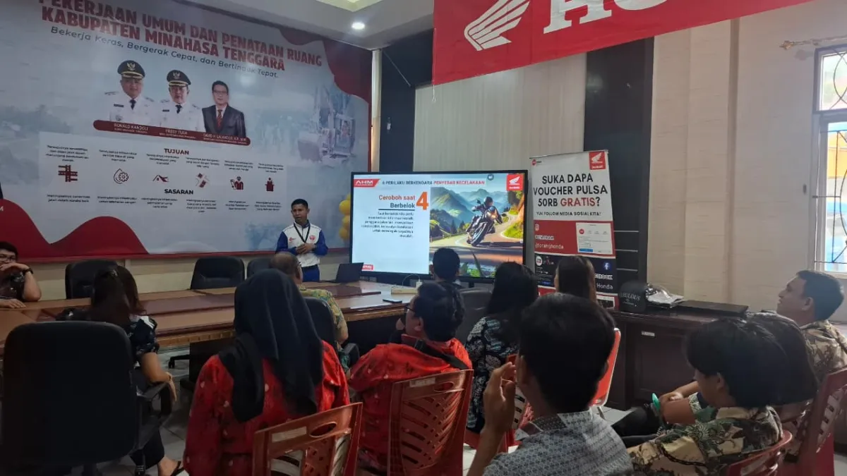 Edukasi Safety Riding untuk Pegawai Dinas PUPR Mitra