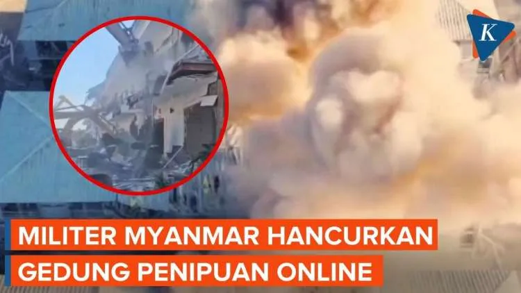 Militer Myanmar Lakukan Operasi Besar untuk Menutup Pusat Penipuan Online
