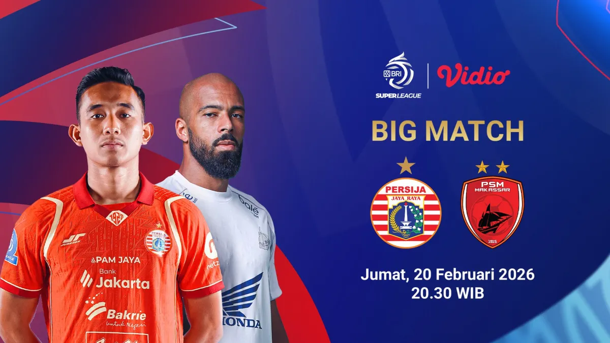 Jadwal dan Link Live Streaming Persija vs PSM di BRI Super League 2025/26