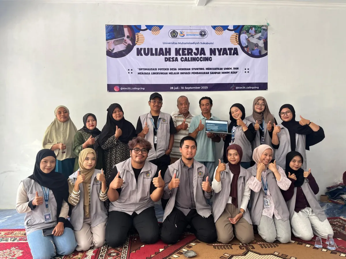 Inisiatif Digital Mahasiswa UMMI untuk UMKM Desa Calincing