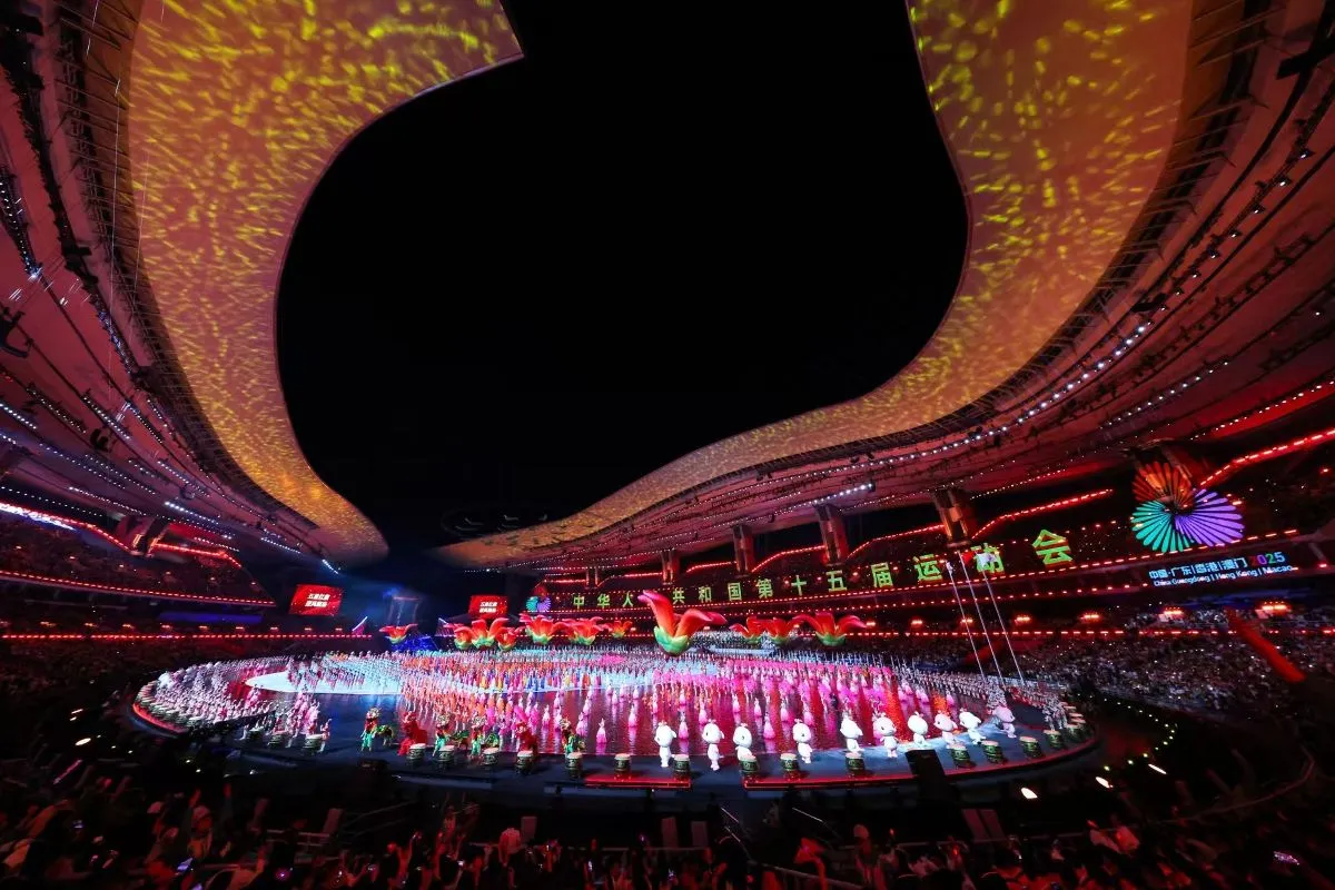 Pesta Olahraga Nasional China ke-15 Resmi Dimulai di Guangzhou