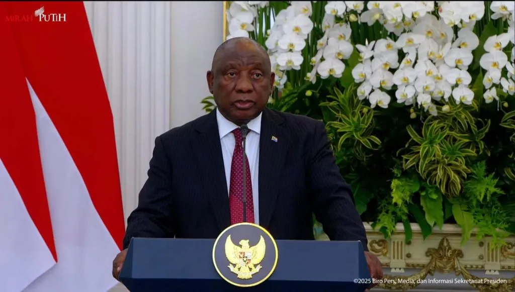 Presiden Afrika Selatan Apresiasi Peran Indonesia di G20
