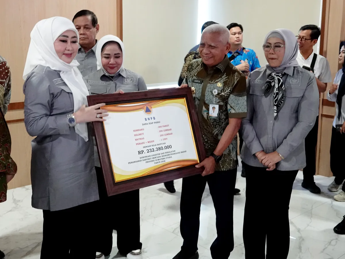 Wagub Sumut Tegaskan Komitmen Perkuat Layanan Sosial dan Penanganan Bencana