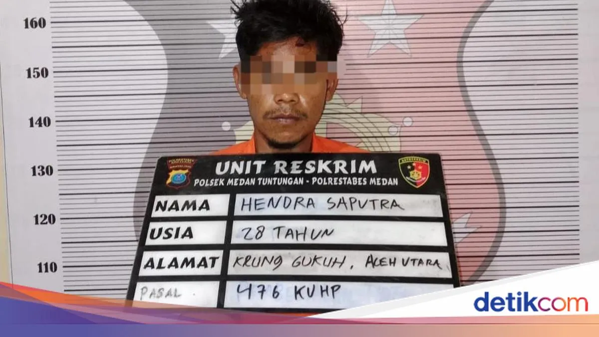 Motor Kepala Sekolah Dicuri Saat Ngobrol di Medan