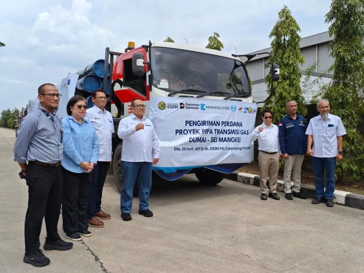 Krakatau Steel Raih Kontrak Rp4 Triliun dan Tingkatkan TKDN 60% di Proyek Pipa Gas Dusem