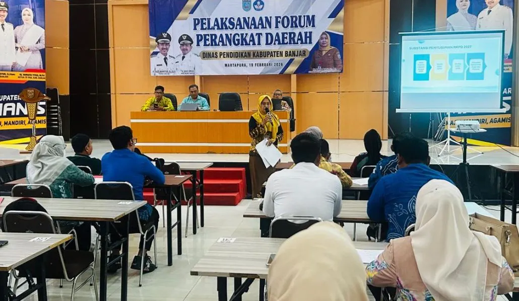 Forum Perangkat Daerah Sinkronisasi Usulan Pembangunan Pendidikan Kabupaten Banjar