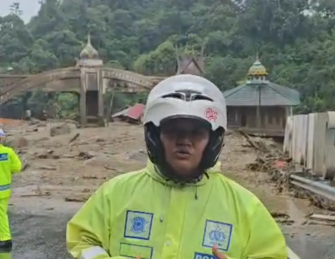 Galodo Terjang Silaing, Jalur Padang–Bukittinggi Terputus Total