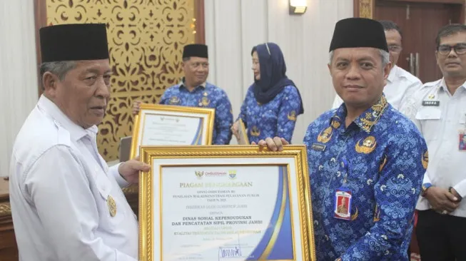 Pemprov Jambi Tingkatkan Kualitas Pelayanan Publik Melalui Penilaian Ombudsman
