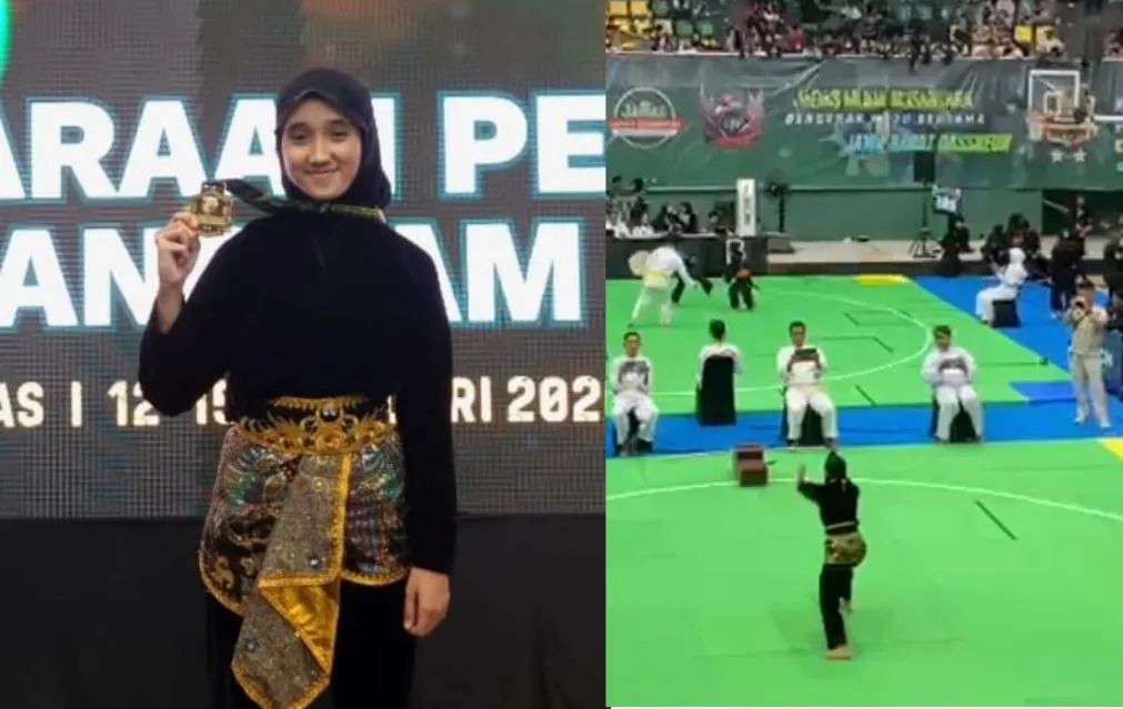 Rachel Desvi Sukses Raih Gelar Pesilat Terbaik di Kejuaraan Nasional