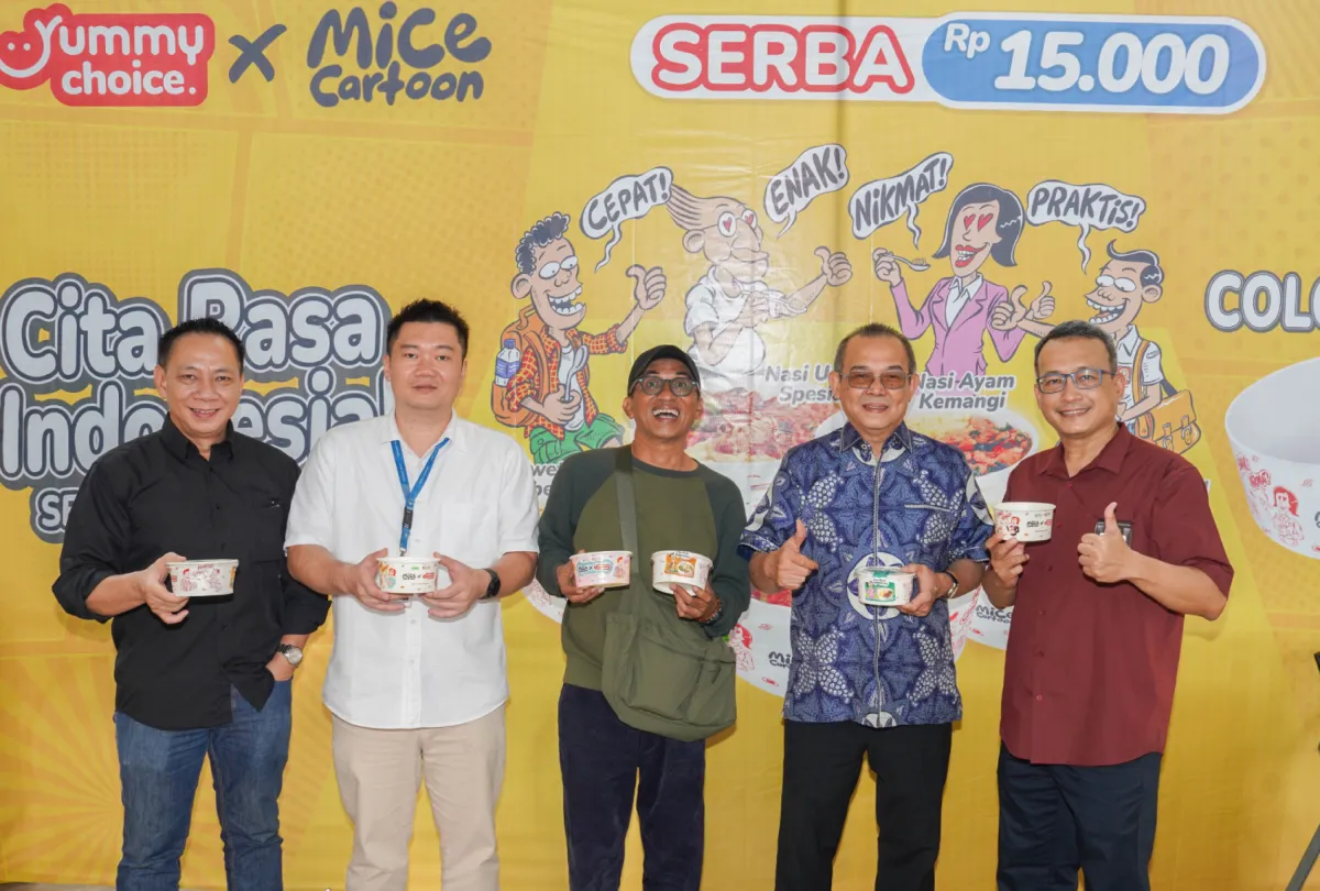 Kolaborasi Yummy Choice dan MICE Cartoon: Hidup Urban Dalam Setiap Bite