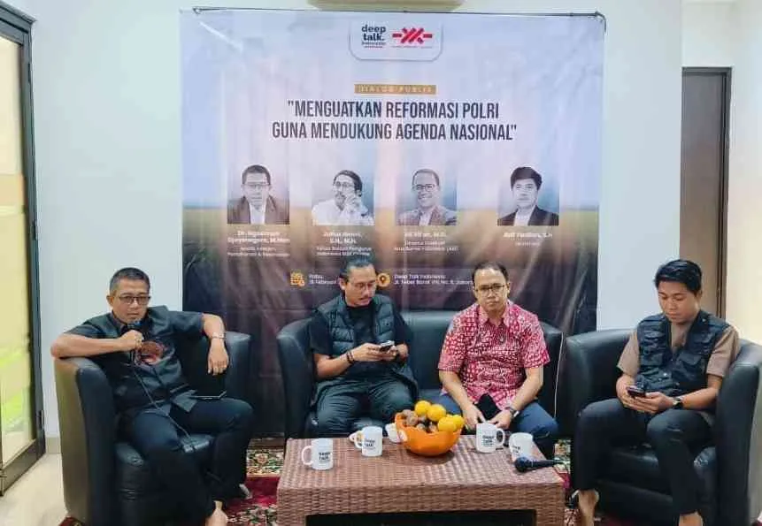 Diskusi Deep Talk Indonesia Dorong Reformasi Polri untuk Pelayanan Publik yang Lebih Baik