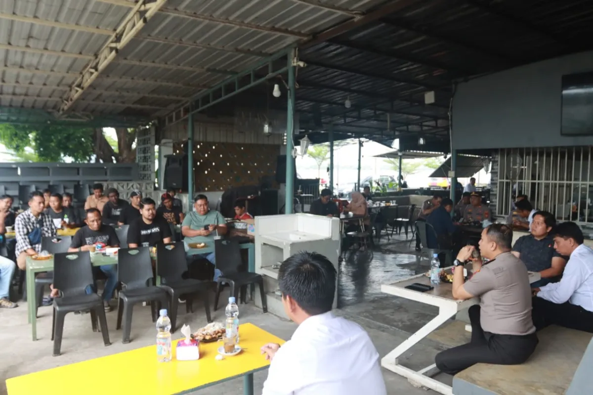 Kapolres Parepare Gelar Coffee Morning Bersama Media Bahas Kamtibmas
