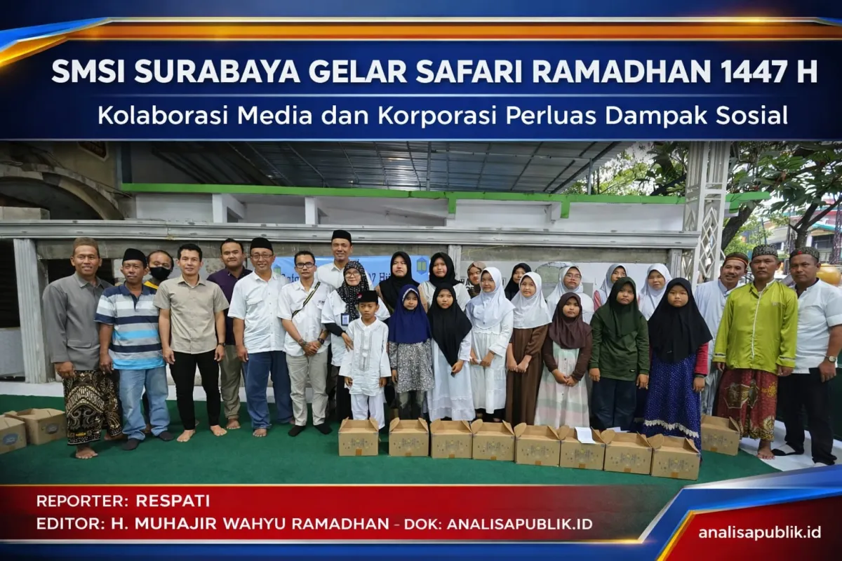 Safari Ramadhan SMSI Surabaya: Kolaborasi Media dan Korporasi untuk Dampak Sosial