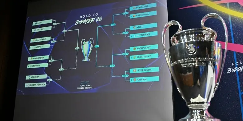 Duel Real Madrid vs Man City Warnai Undian Liga Champions 2025-2026