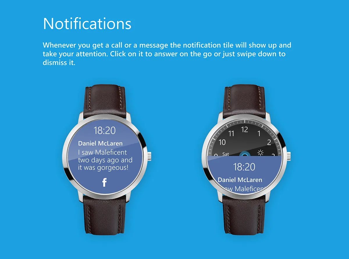 Konsep SmartWatch Inovatif karya Desainer Jerman dengan Logo Microsoft
