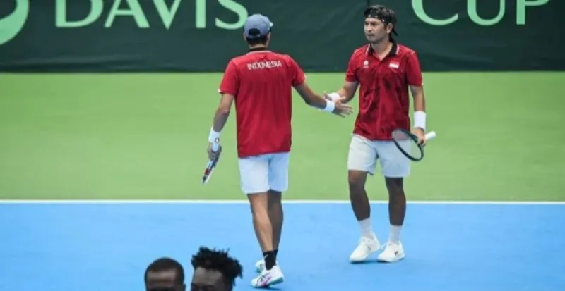 Tim Tenis Indonesia Promosi ke Piala Davis Grup II Dunia Usai Kalahkan Togo