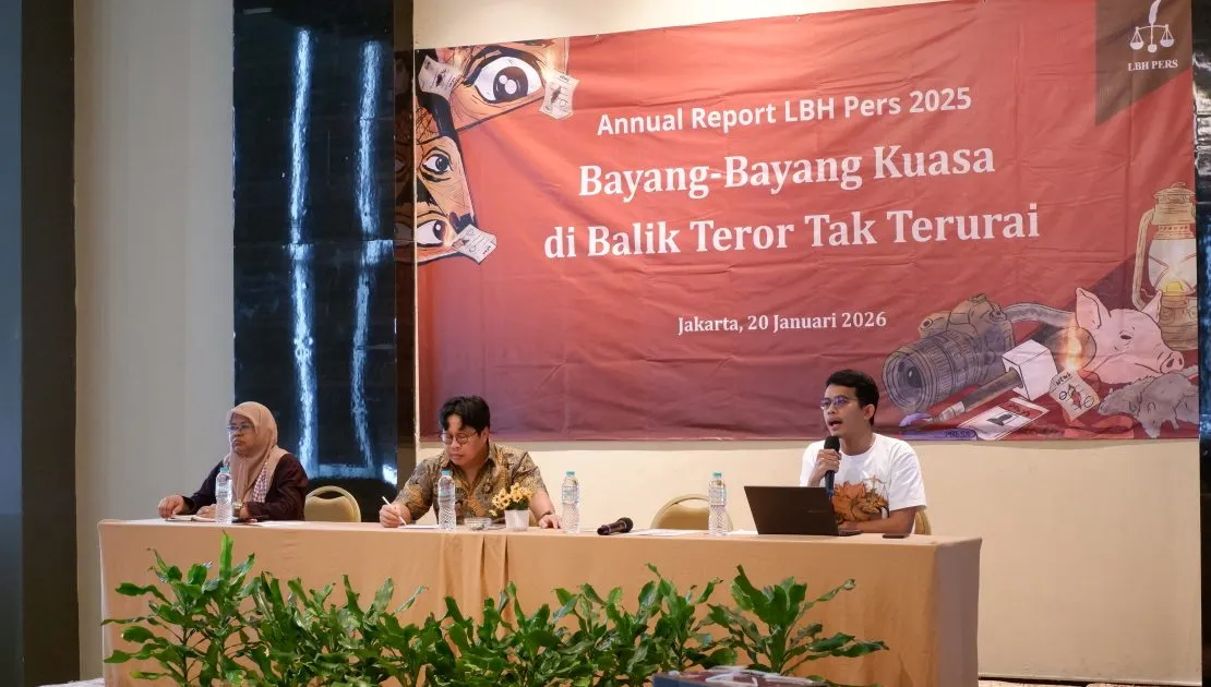 Laporan LBH Pers: 96 Kasus Kekerasan Terhadap Jurnalis Terjadi Sepanjang 2025