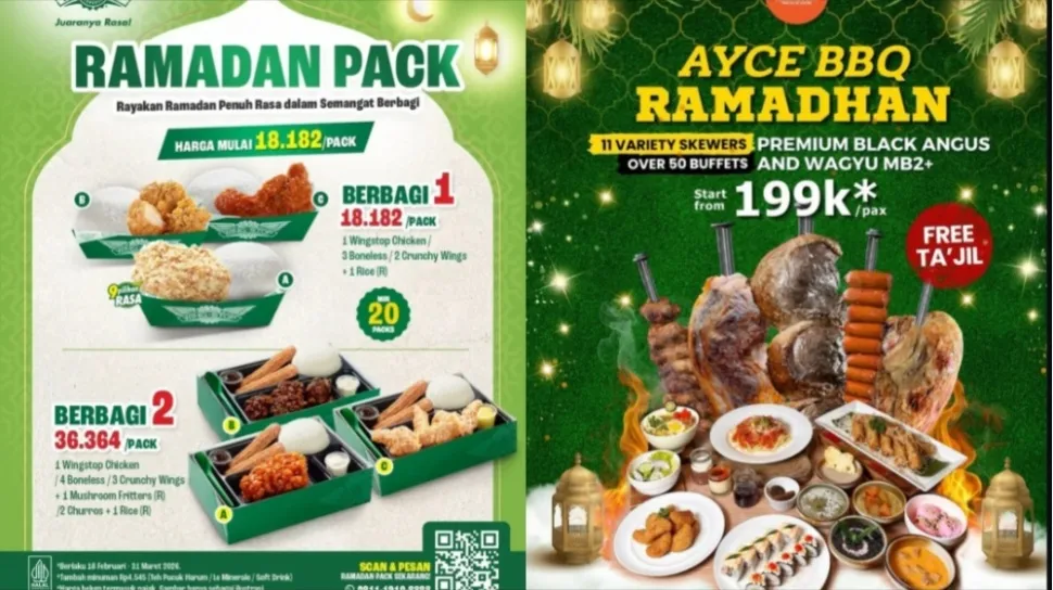 Promo Hemat Kuliner Spesial Ramadan 2026 Mulai Rp18 Ribu!
