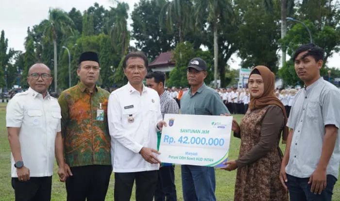 Pemerintah OKI Berikan Perlindungan BPJS bagi Pekerja Sawit