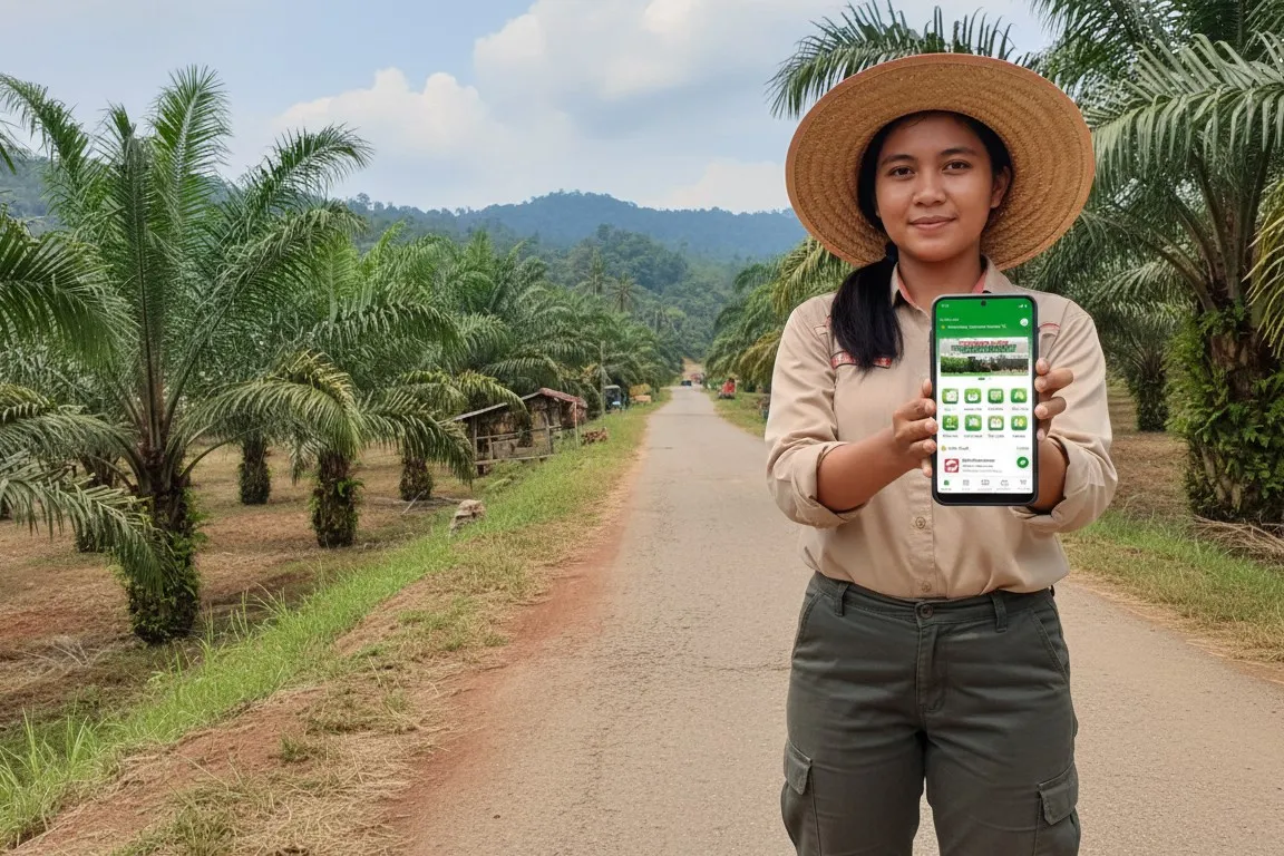 Aplikasi HaiSawit Resmi Diluncurkan untuk Akses Informasi Industri Kelapa Sawit
