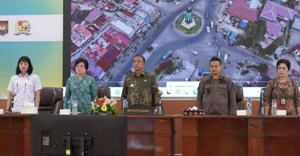 Bupati Karo Tegaskan Komitmen Pemenuhan Hak Anak dalam Rakor KLA 2026