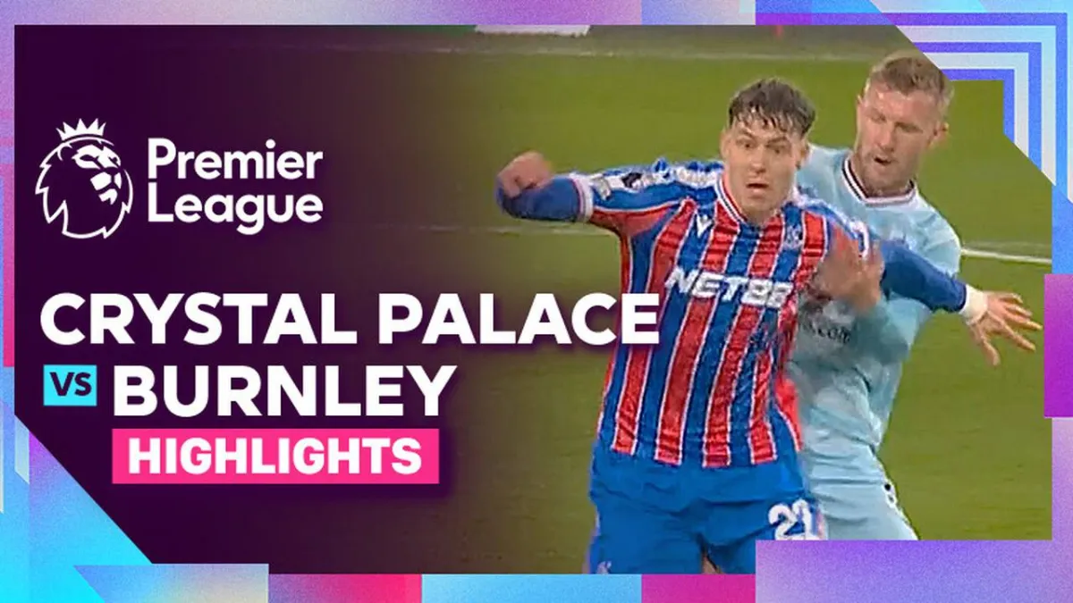 Rekap Pertandingan Crystal Palace vs Burnley di Premier League 2025/26