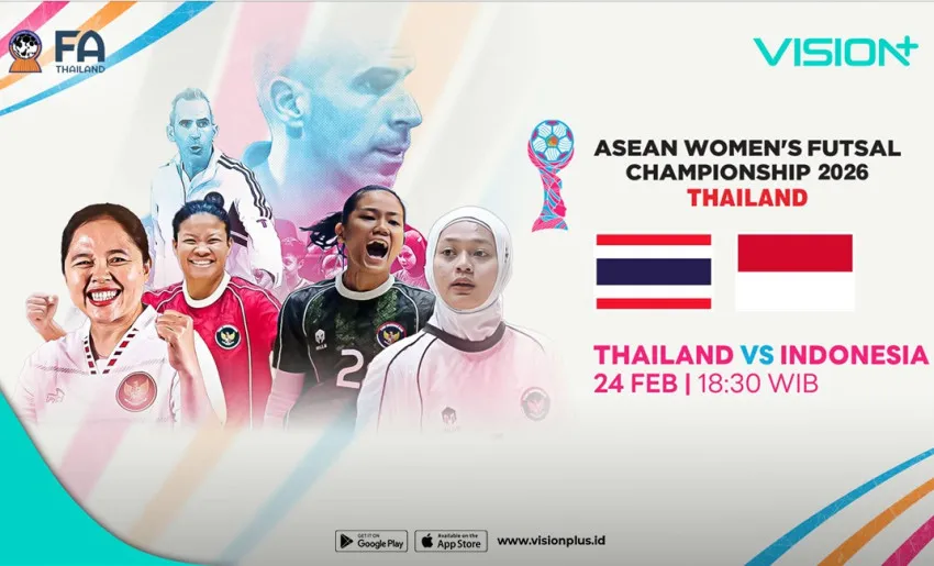 Indonesia Hadapi Thailand di Laga Pembuka ASEAN Women's Futsal Championship 2026