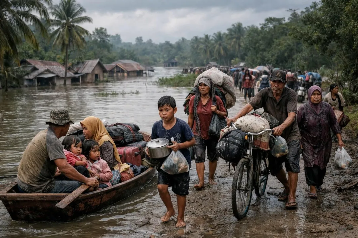 Migrasi Internal Pasca Banjir Sumatra: Tantangan dan Strategi Pemulihan