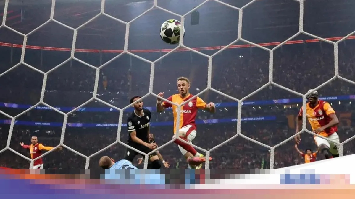 Juventus Terpuruk 5-2 di Kandang Galatasaray, Pertahanan Dipertanyakan