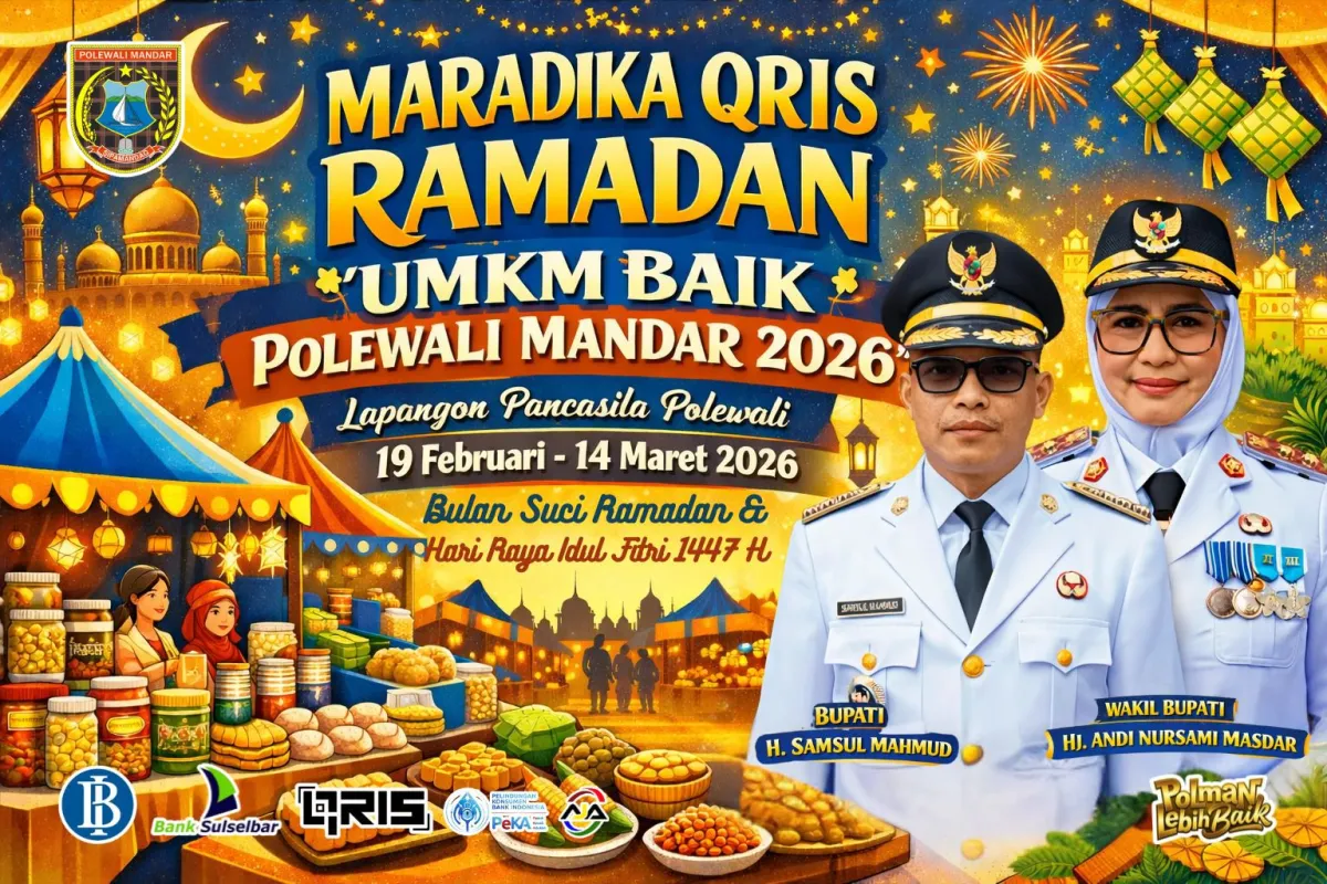 Maradika QRIS Ramadan: Dorong Digitalisasi dan Daya Saing UMKM di Polewali Mandar