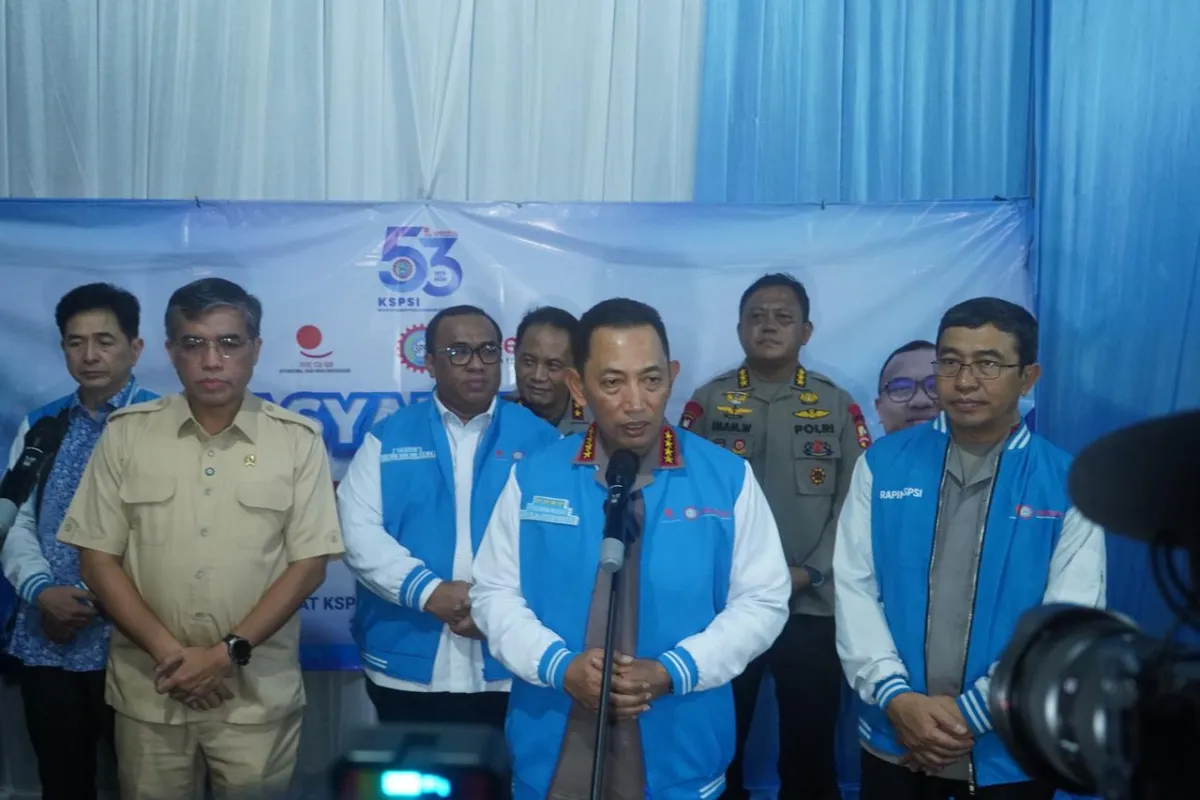 Kapolri Dukung Kesejahteraan Buruh dan Optimalisasi Layanan Kesehatan BPJS