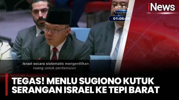 Indonesia Kecam Serangan Israel di Tepi Barat Saat Ramadan