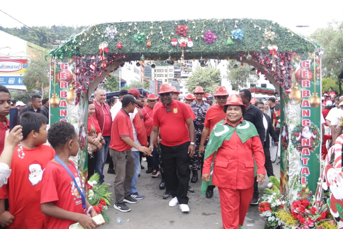 Perayaan Gerbang Natal Kota Jayapura: Merajut Persaudaraan dan Kedamaian