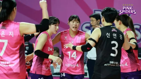 Red Sparks dan Pink Spiders Merosot di Klasemen Liga Voli Korea 2025/2026