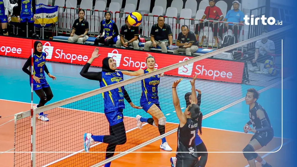 Proliga 2026: Gresik Phonska Plus vs Jakarta Electric PLN Siaran Langsung di Moji TV