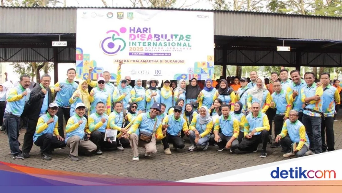 Kegiatan Fun Walk Rayakan Hari Disabilitas Internasional 2025 di Sukabumi