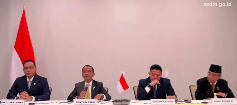 Menteri ESDM Bahas Perpanjangan Kontrak ExxonMobil Hingga 2055