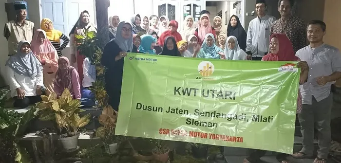 Astra Motor Yogyakarta Dukung Pemberdayaan KWT Utari untuk Kemandirian Ekonomi