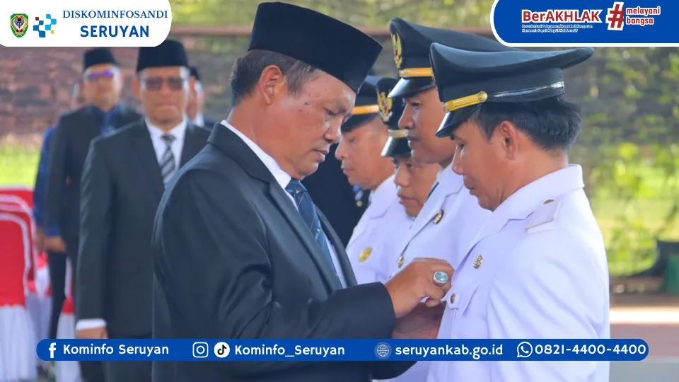 Bupati Seruyan Lantik Penjabat Kepala Desa dalam Penyegaran Birokrasi