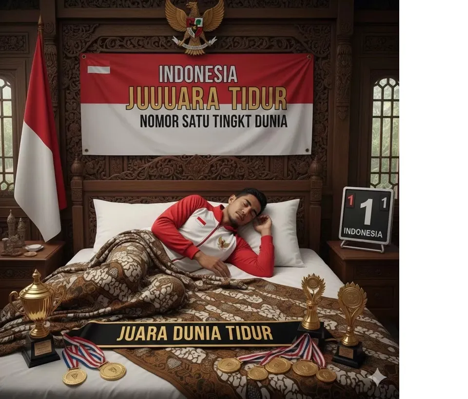 Indonesia Terbukti sebagai Negara Paling Cinta Tidur Menurut Riset Global
