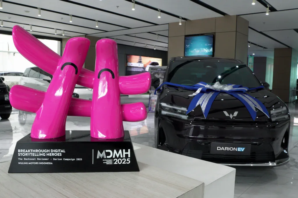 Wuling Raih Penghargaan Digital Storytelling di Marketeers MDMH 2025