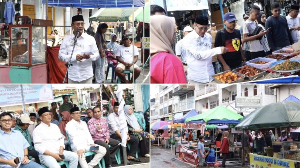 Pasar Ramadan 1447 H Resmi Dibuka, 180 UMKM Ramaikan Kawasan Pasar Senggol