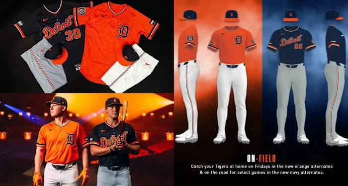 Detroit Tigers Luncurkan Seragam Alternatif Menjelang Musim Baru