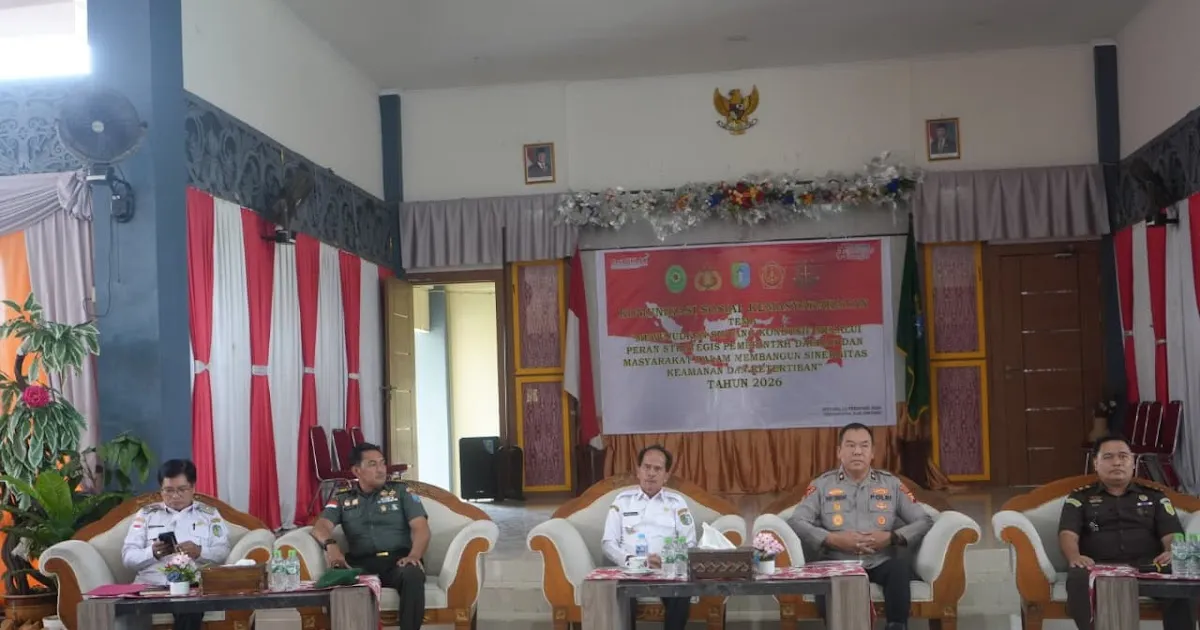 Bupati Sintang Dorong Peran Ormas dan Tokoh Masyarakat dalam Cegah Konflik
