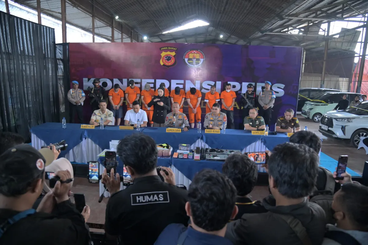 Polda Jabar Berhasil Ungkap Jaringan Kasino Ilegal di Bandung