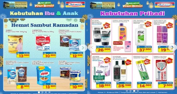 Promo Hemat Indomaret untuk Kebutuhan Sehari-hari hingga 18 Februari 2026