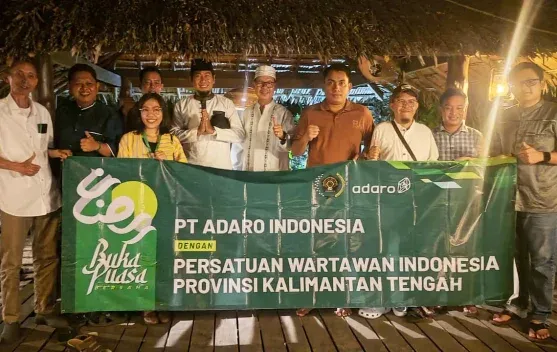 PT Adaro Indonesia Perkuat Hubungan dengan PWI Kalteng Lewat Buka Puasa Bersama